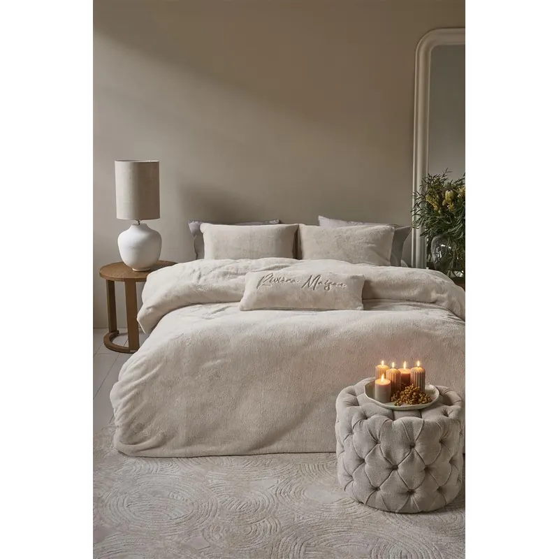 Rivièra Maison Bettwäsche Tendre Sand 155x220 natur