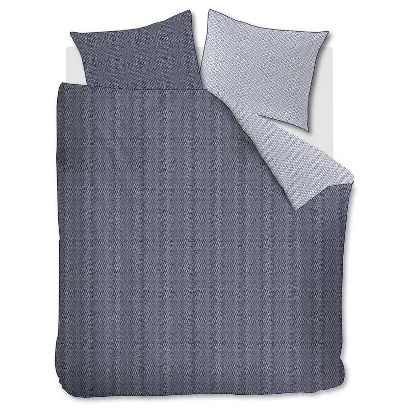 Rivièra Maison Bettwäsche Twisted Blue 200x200 blau