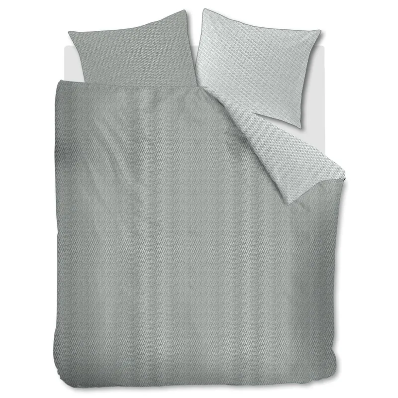 Rivièra Maison Bettwäsche Twisted Grey Green 200x200 grau