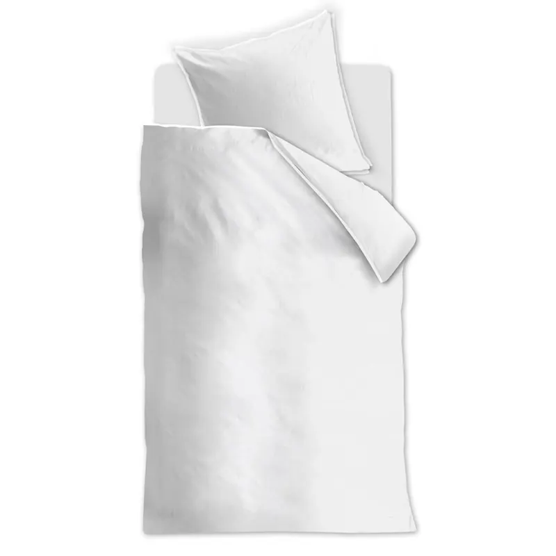 Rivièra Maison Bettwäsche Wishes White + 1x 1 , 1 Weiß 155x220, 155 x 220 cm