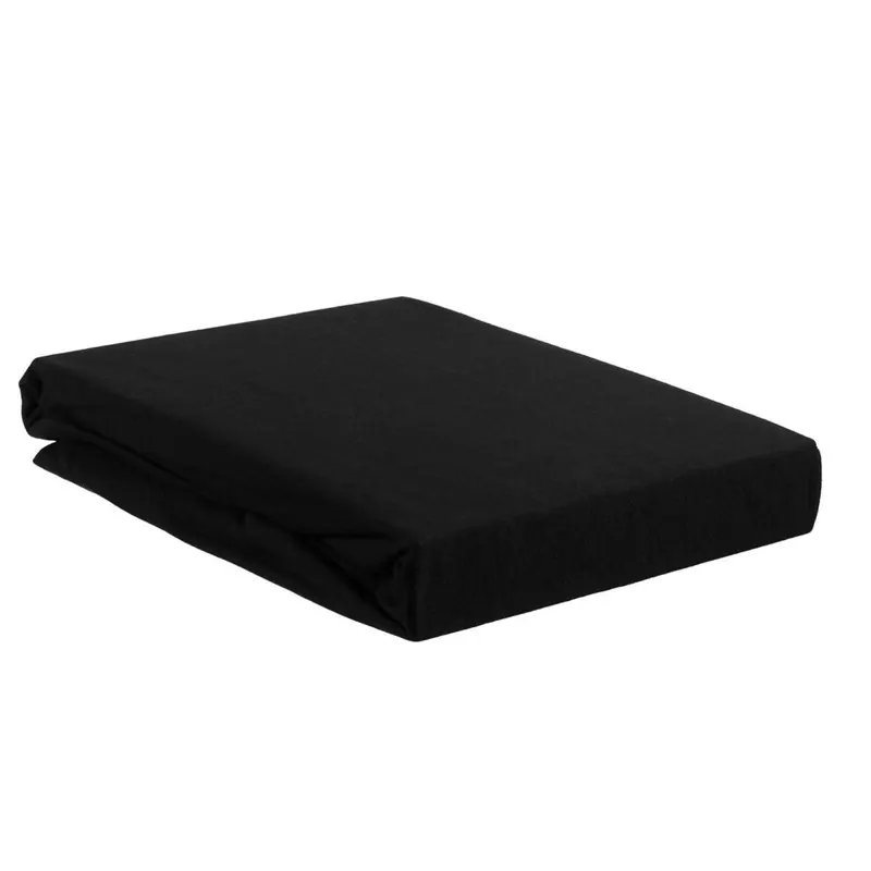 Rivièra Maison Jersey Spannbettlaken -Elasthan Riviera Lycra Td Black 80/ /220 Cm Hh: 10 Cm 80/ /220 cm Steghöhe: 10 cm