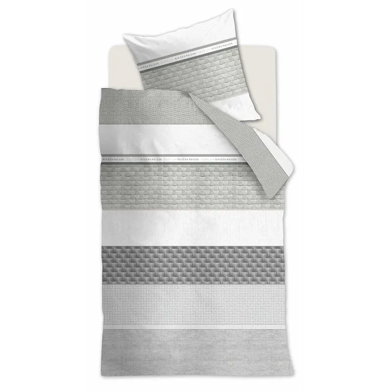 Rivièra Maison Kissenbezug Renforcé Pure Resort Green 1 80x80, 80 x 80 cm grün