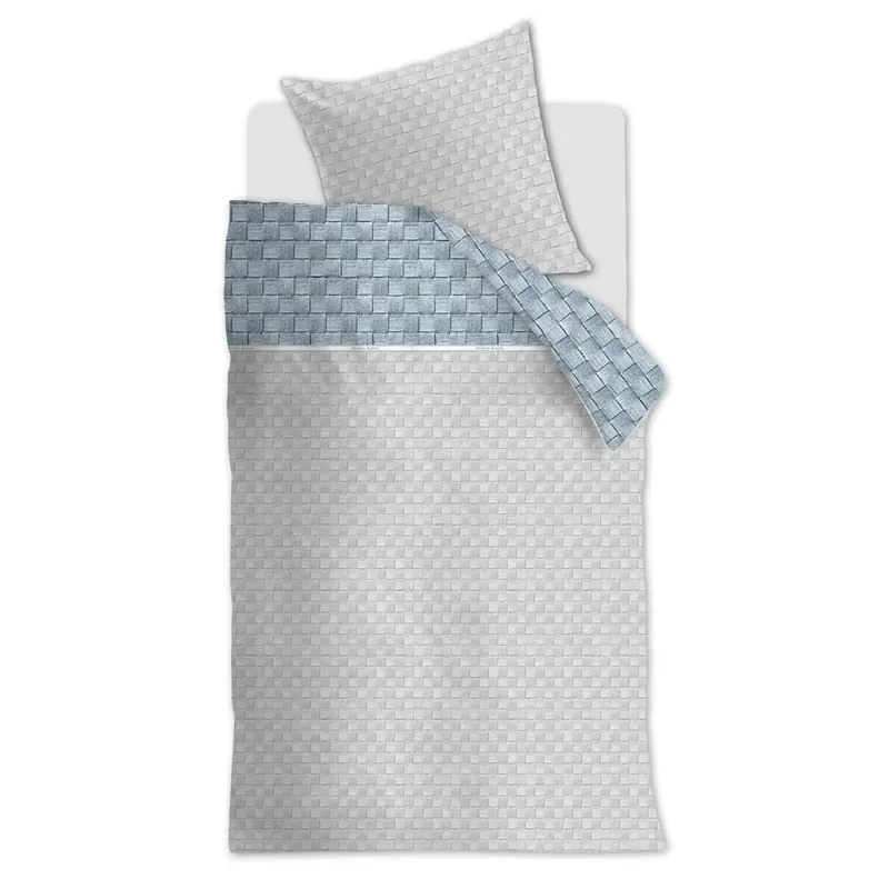 Rivièra Maison Kissenbezug Renforcé Saunton Grey 1 80x80, 80 x 80 cm Grau
