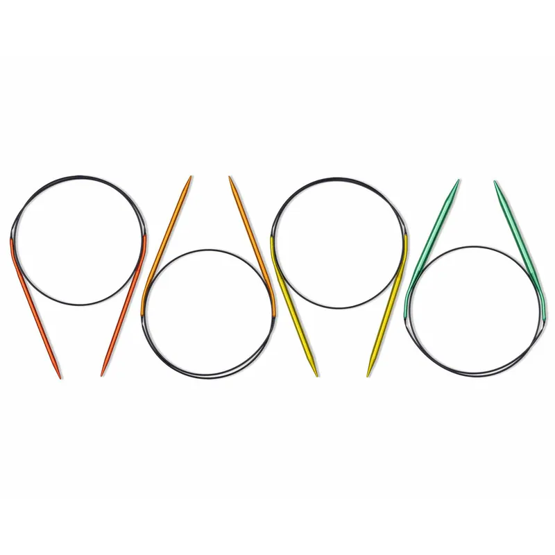 Rund-Stricknadel-Set ALUMINIUM 4,5 - 7 mm Stärke, 80 cm, Prym