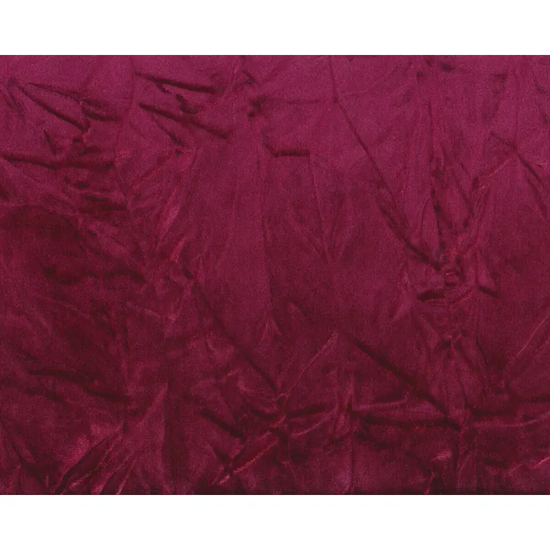 Samt-Polsterstoff LUSTRO SYLVANA, Crash, fuchsia