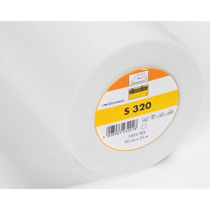 Schabrackeneinlage S 320, leicht, Vlieseline
