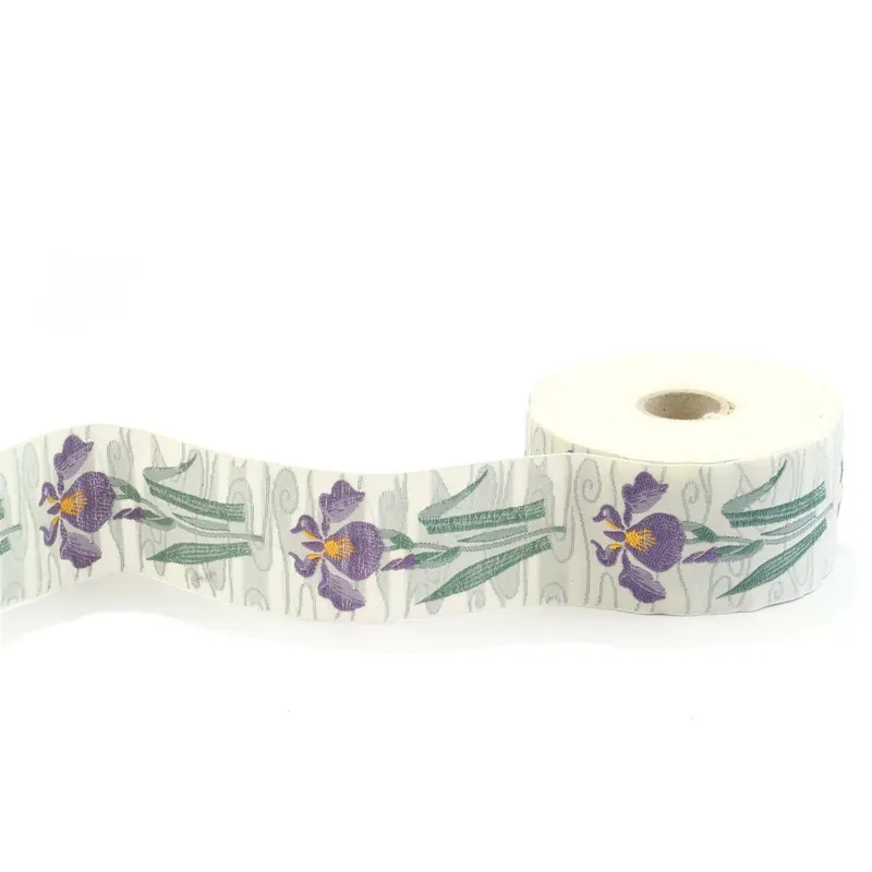Schmuckwebband IRIS, 4 cm breit, Kafka