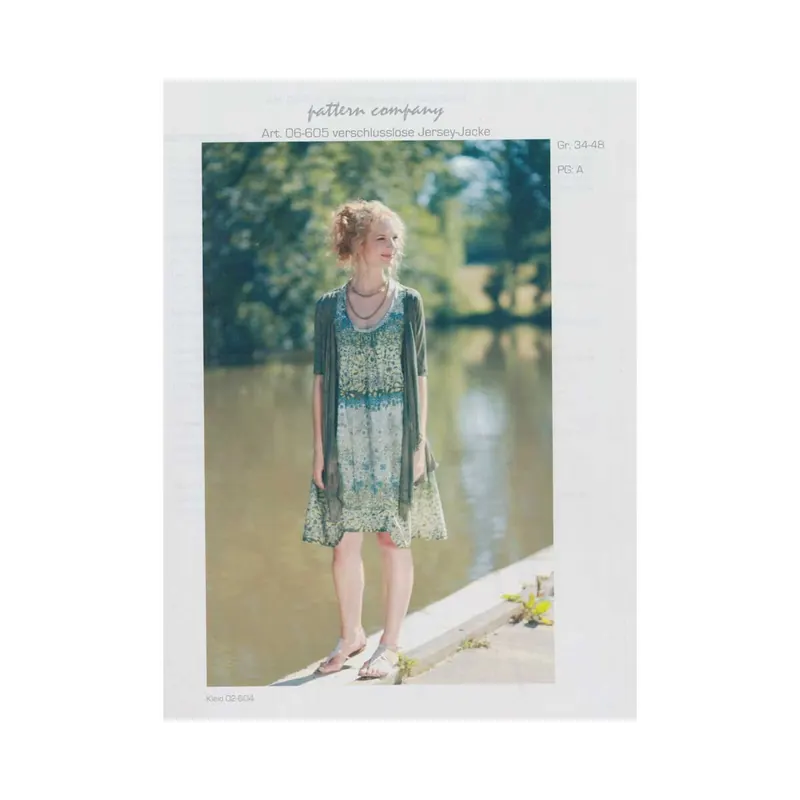 Schnittmuster JERSEY-JACKE, pattern company