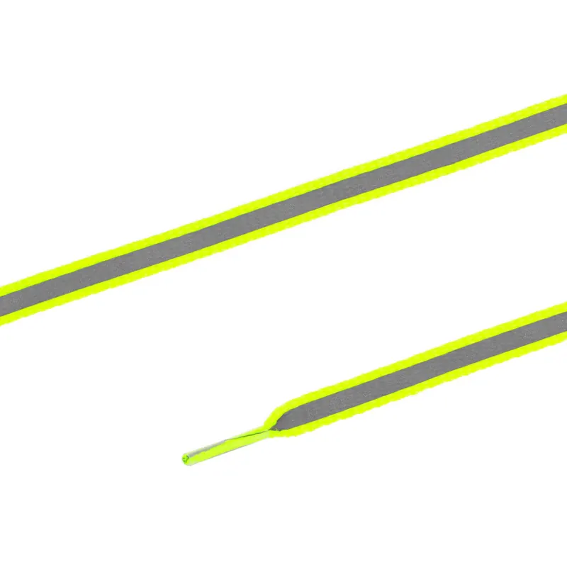 Schnürsenkel Reflex, neongelb-silber, Prym