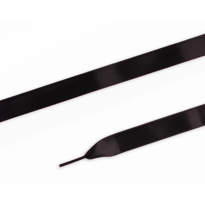 Schnürsenkel Satin, schwarz, Prym