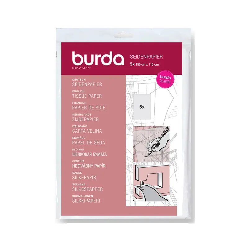 Seidenpapier, burda style