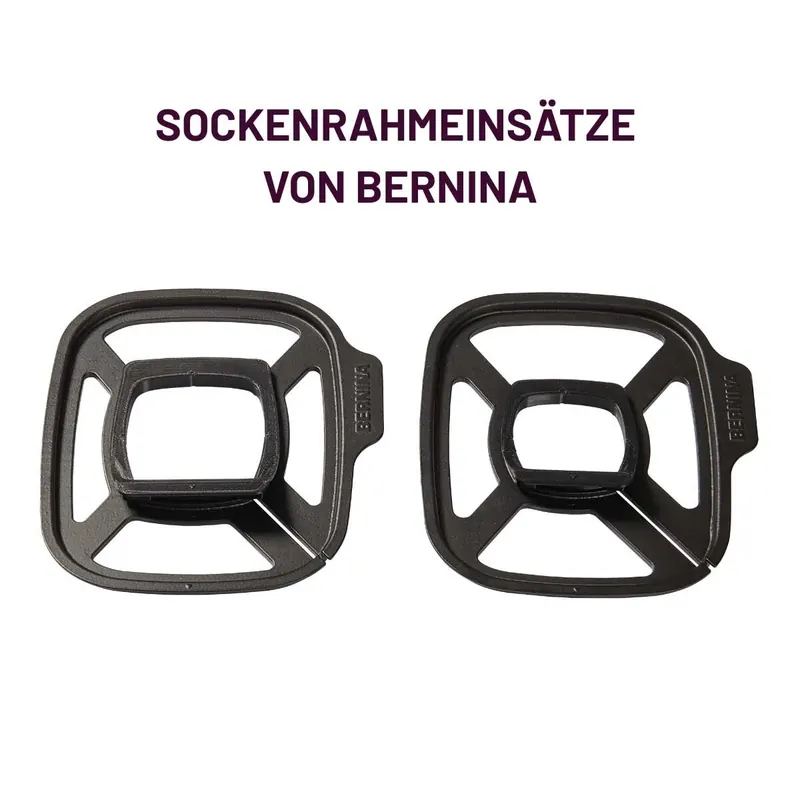 Sockenrahmeinsätze für mittleren Stickrahmen, BERNINA