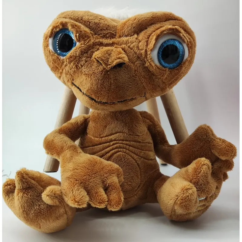 Soma E.T der Außerirdische Kuscheltier Plüschfigur XXL 25 cm Stofftier Geschenkidee für Kinder (E.T. ohne Hoody)