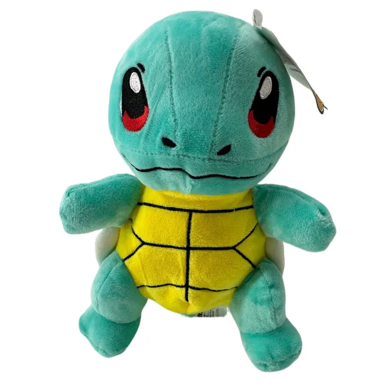 Soma Pokemon Schiggy Kuscheltier Plüschtier XXL 17 cm Stofftier Anime Kawaii Plush Stofftier Cute Plushie Halloween Weihnachten Geschenke für Kinder