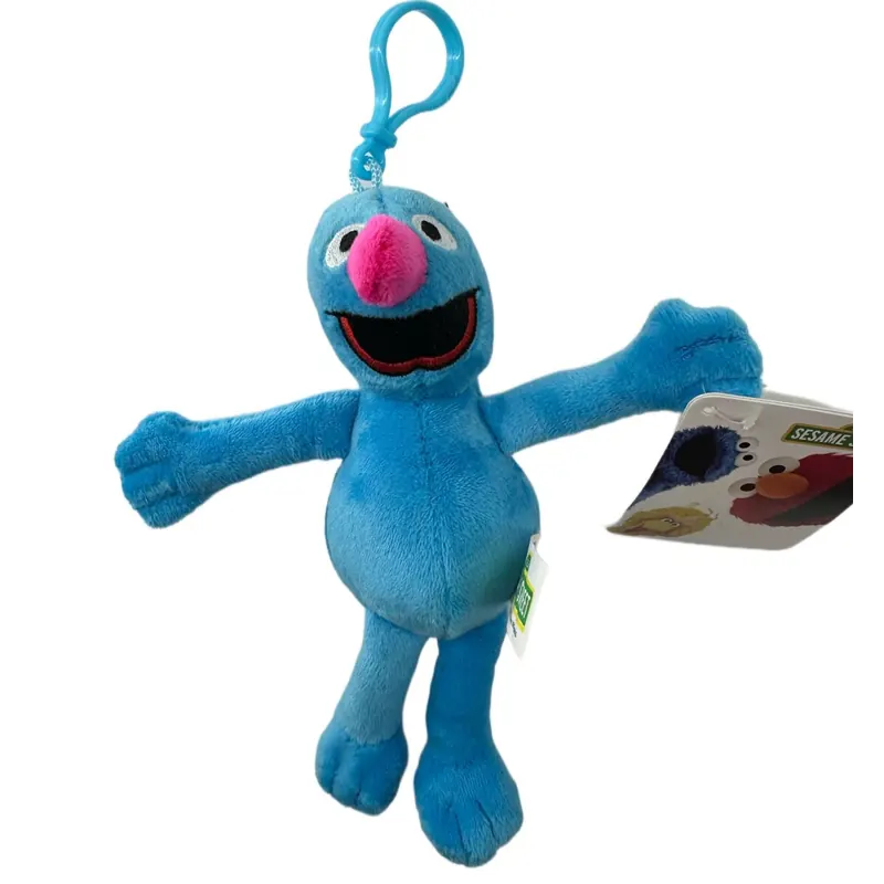 Soma Sesamstrasse Kuscheltier Plüsch Figur 20 cm Plüschtier Stofftier kuschelweich ab den ersten Lebensmonaten geeignet als Geschenk (Grobi 20 cm)