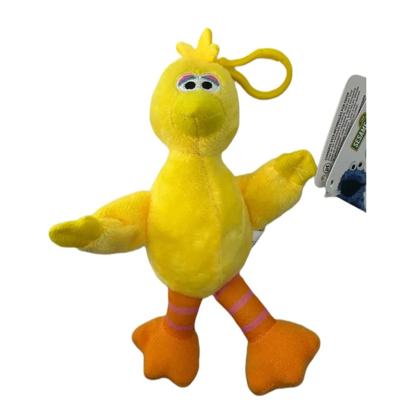 Soma Sesamstrasse Kuscheltier Plüsch Figur 20 cm Plüschtier Stofftier kuschelweich ab den ersten Lebensmonaten geeignet als Geschenk (Bibo 20 cm)