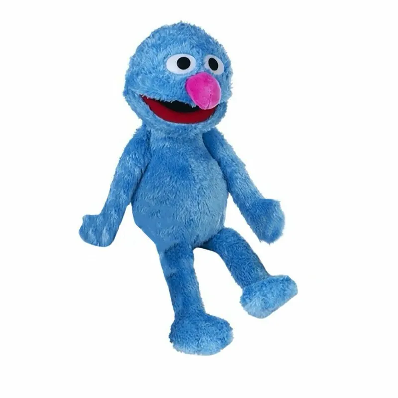 Soma Sesamstrasse Kuscheltier Plüsch Figur 45 cm Plüschtier Stofftier kuschelweich ab den ersten Lebensmonaten geeignet als Geschenk (Grobi)