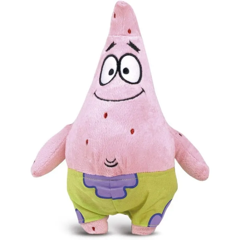 Sponge Bob Schwammkopf Patrick Kuscheltier XXL 35 cm Plüschtier Stofftier Geschenk für Mädchen Jungen und Kinder (Patrick)