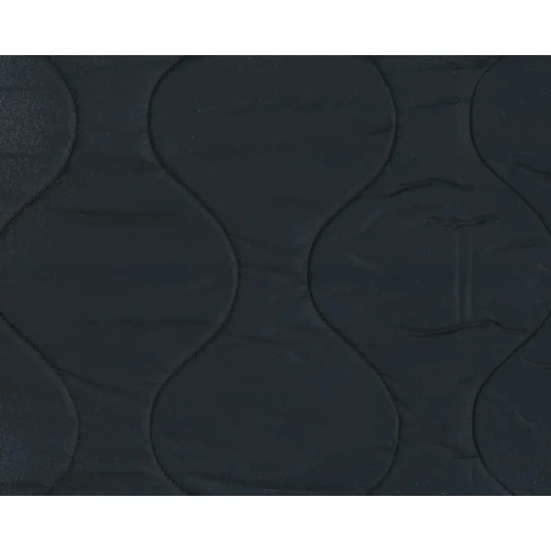 Steppstoff BIG STEPP, Wellen, marineblau-petrol, Hilco