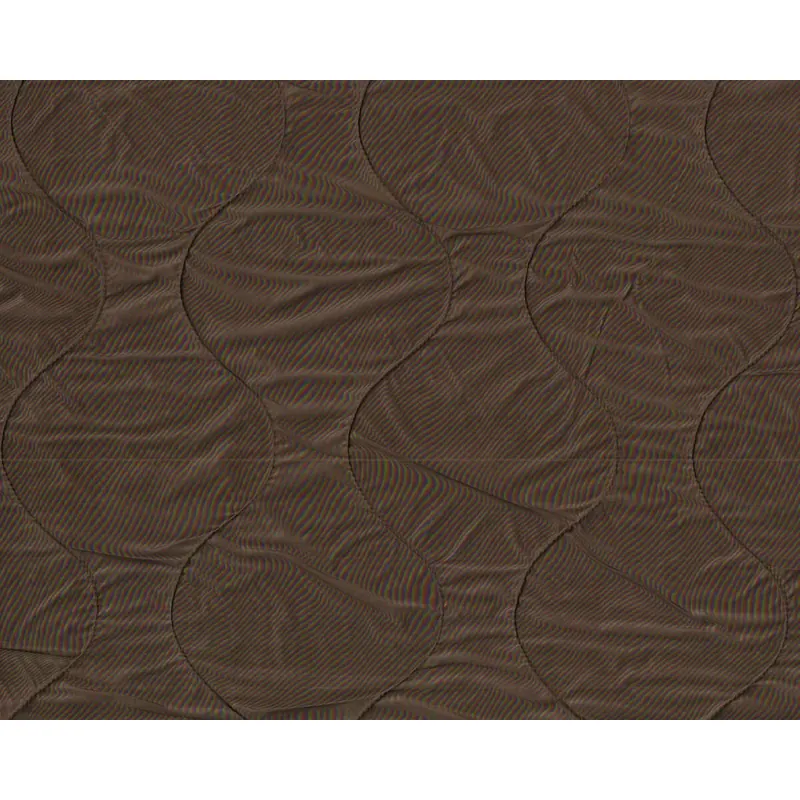 Steppstoff URSO, Wellen, braun-beige, Toptex