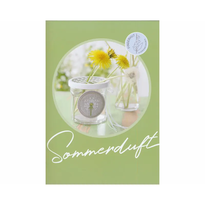 Stickbuch: SOMMERDUFT, Fingerhut Dahlbeck