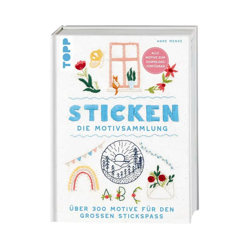 Stickbuch: Sticken - Die Motivsammlung, TOPP