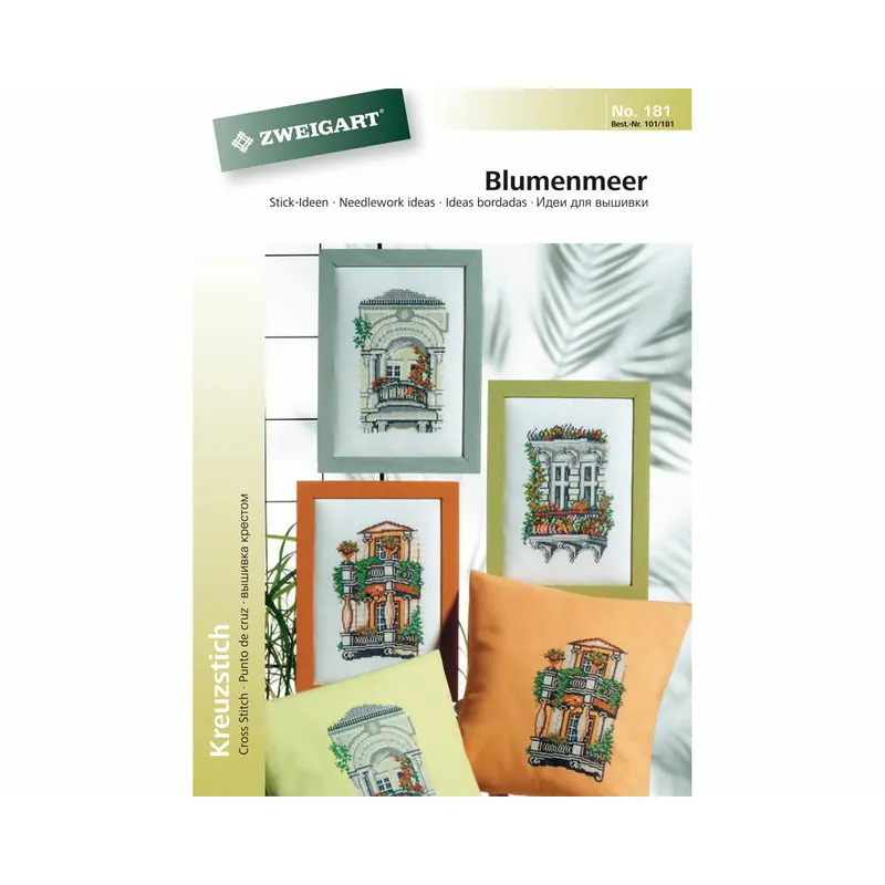 Stickheft: Blumenmeer, Zweigart