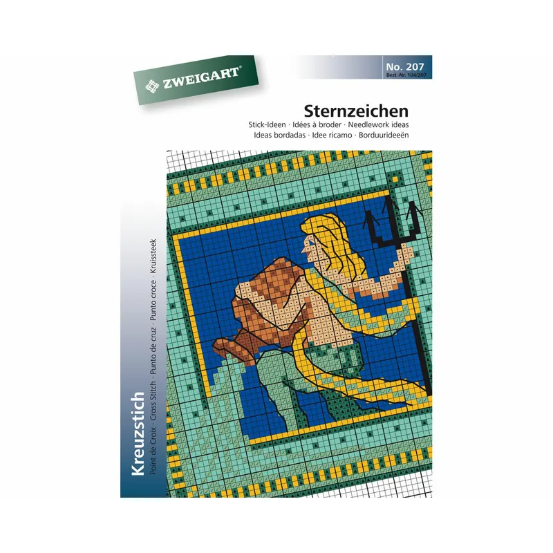 Stickheft: Sternzeichen, Zweigart