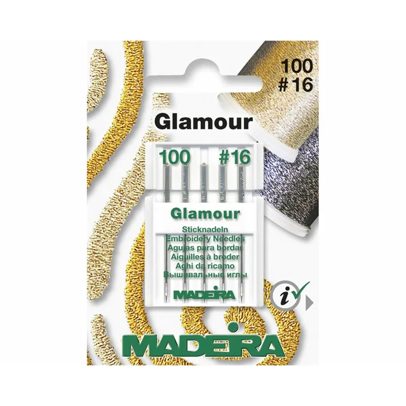 Stickmaschinennadeln GLAMOUR, Stärke 110, Madeira