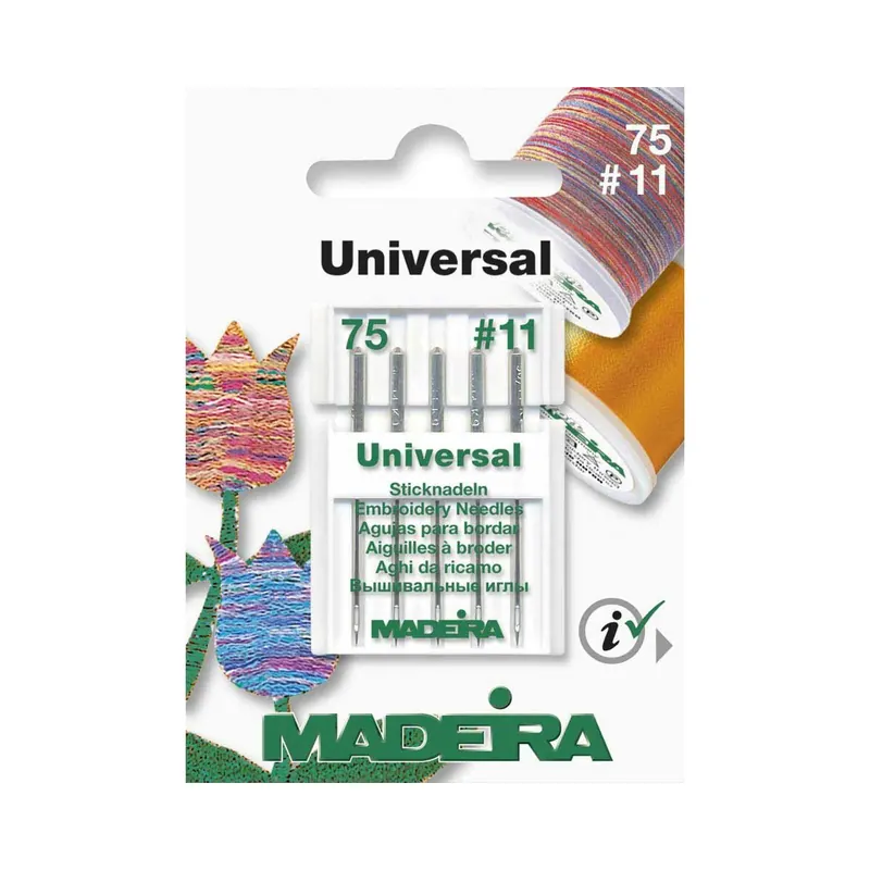 Stickmaschinennadeln UNIVERSAL, Stärke 75, Madeira