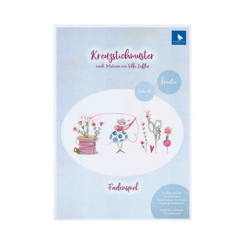 Stickvorlage: Fadenspiel, Silke Leffler, Acufactum