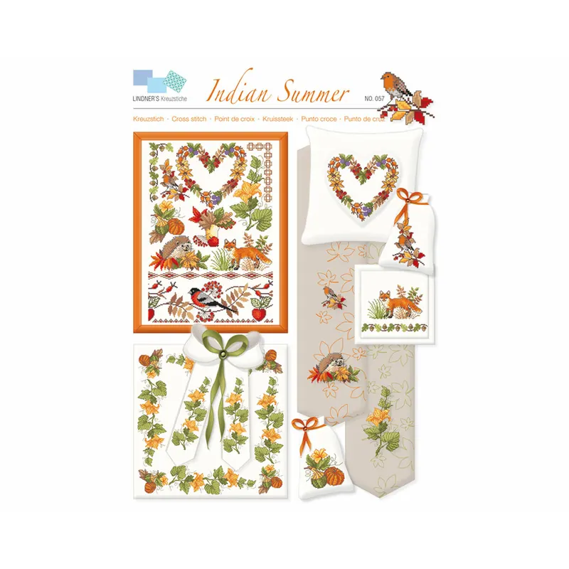 Stickvorlage: Indian Summer, Lindners Kreuzstiche