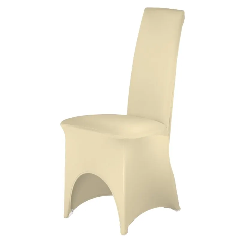 Stuhlhusse Stretch  Creme