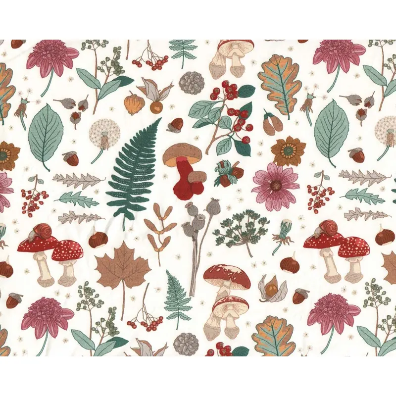 Sweatstoff FALL BERRIES, Waldmotive, Hilco