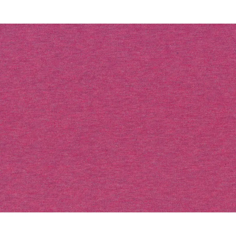 Sweatstoff French Terry MAIKE MELANGE, fuchsia