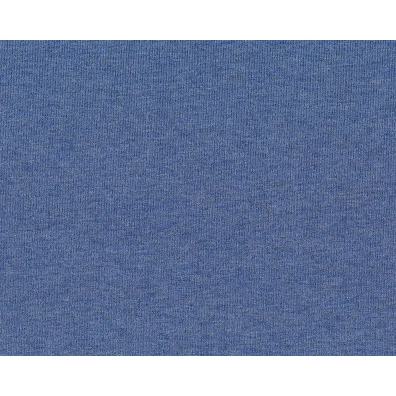 Sweatstoff French Terry MAIKE MELANGE, taubenblau