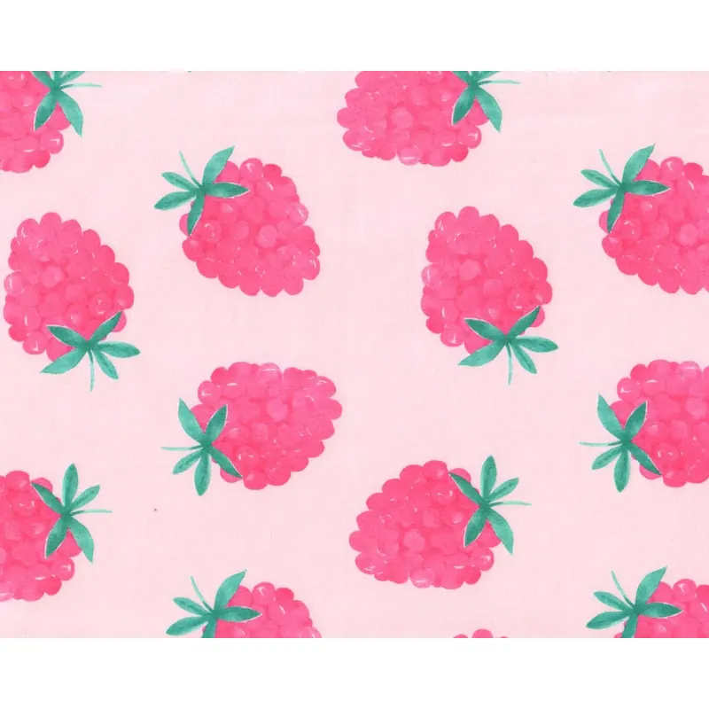Sweatstoff FRUTTA, Himbeere, pink, Hilco