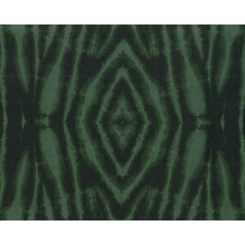 Sweatstoff TYE DIE STRIPE, Batik-Muster, grün, Hilco