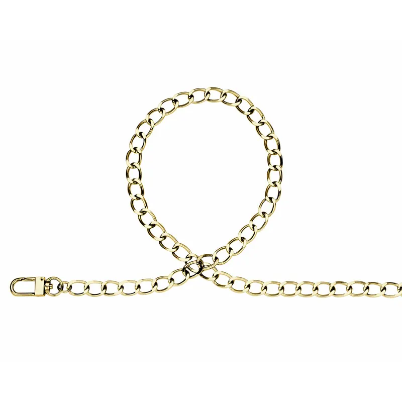 Taschengriff KATE, Metallkette 70 cm, gold
