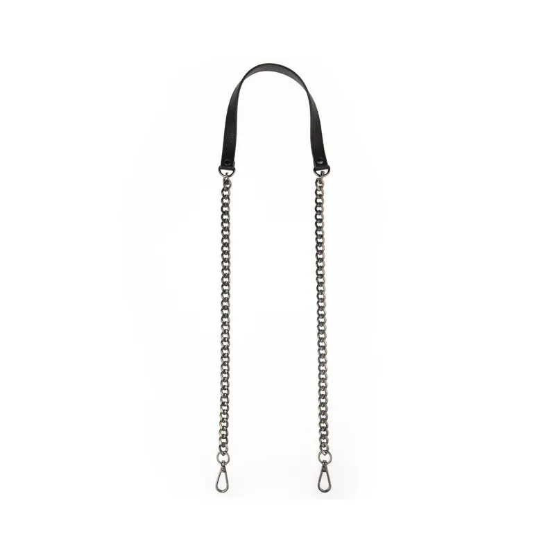 Taschenkette MADONNA, gunmetall-schwarz, Prym
