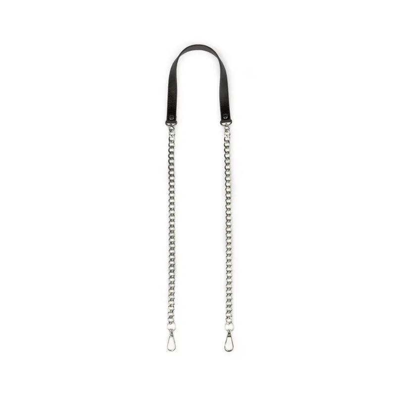 Taschenkette TAYLOR, silber-schwarz, Prym
