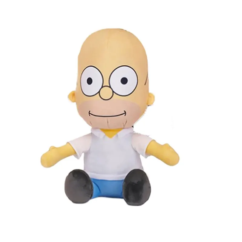 The Simpsons Plüschtier 55 cm – Homer– Weiches Kuscheltier für Kinder, Fans & Sammler, Stofftier zum Kuscheln – 1 Stück