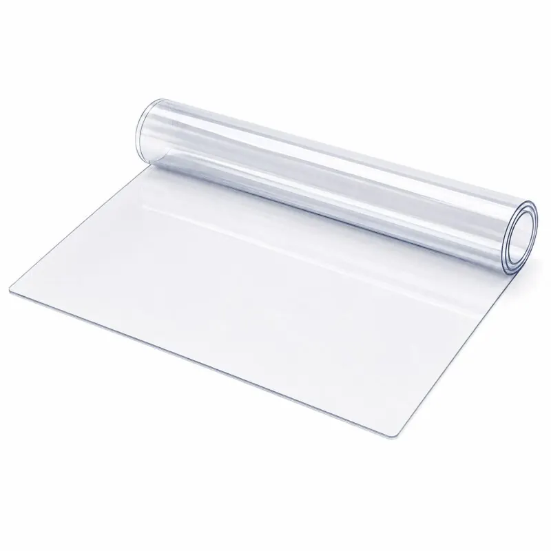 Transparente Tischschutzmatte 2 mm 180 cm x 100 cm Transparent – Möbelschutz nach Maß, zuschneidbar, kratzfest, wasserabweisend, für Esstisch, Schreibtisch, Arbeitsplatte, Kommode & Regal