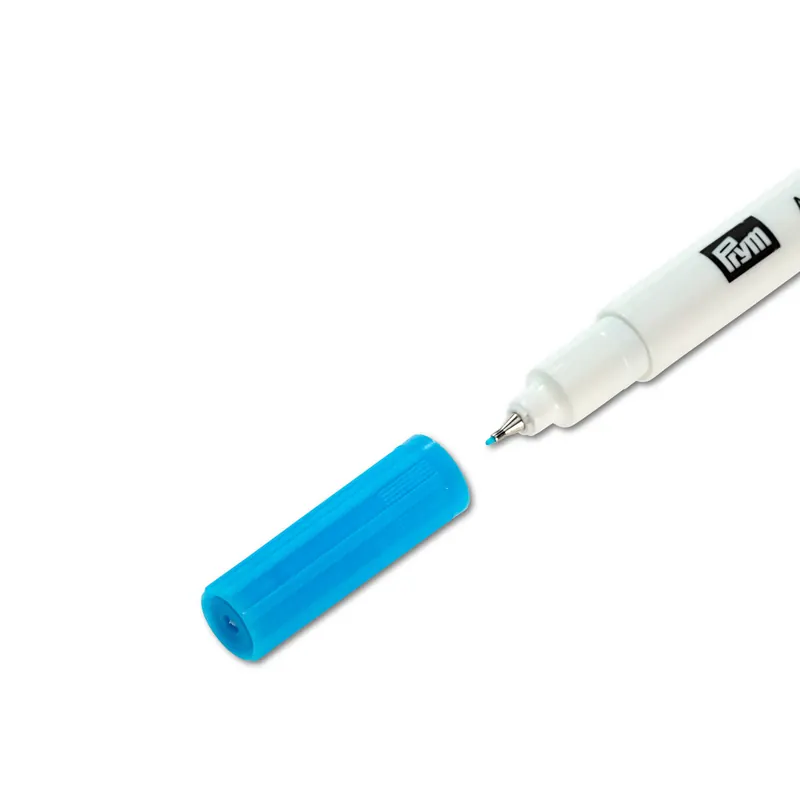 Trickmarker AQUA, wasserlöslich, extrafein, türkis, Prym