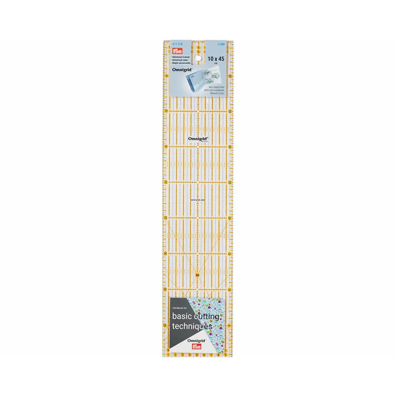 Universallineal OMNIGRID, 10 x 45 cm, Prym