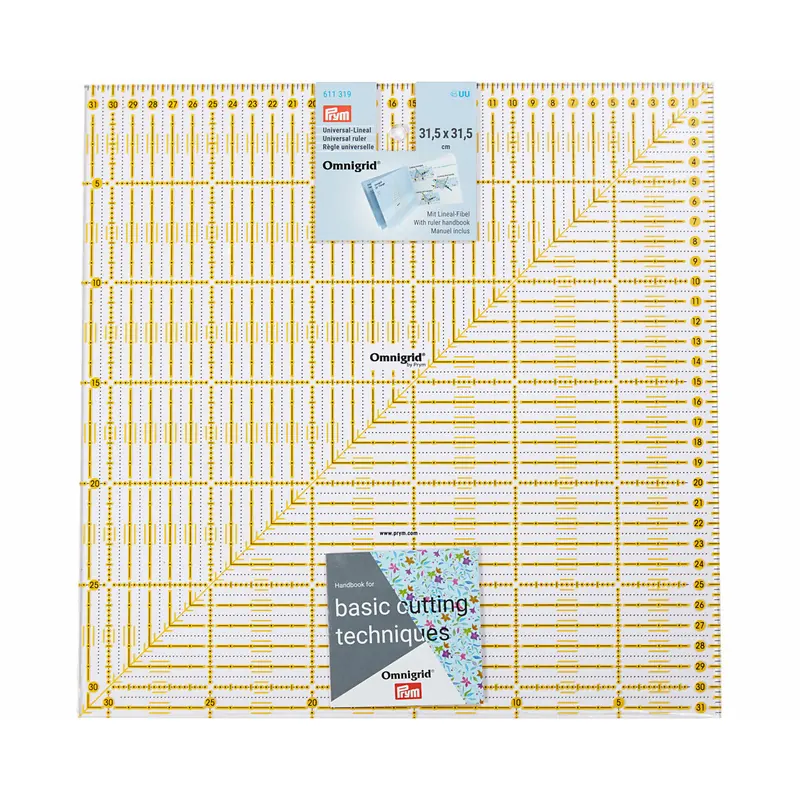 Universallineal OMNIGRID, 31,5 x 31,5 cm, Prym