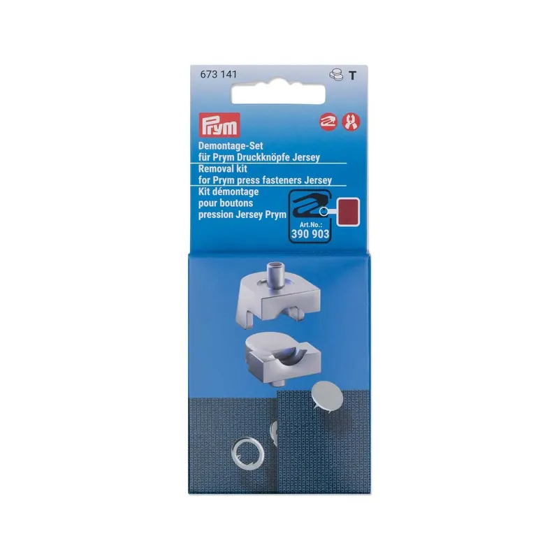 Vario Creative Tool Demontage-Set für Druckknöpfe JERSEY, 8 und 10 mm, Prym