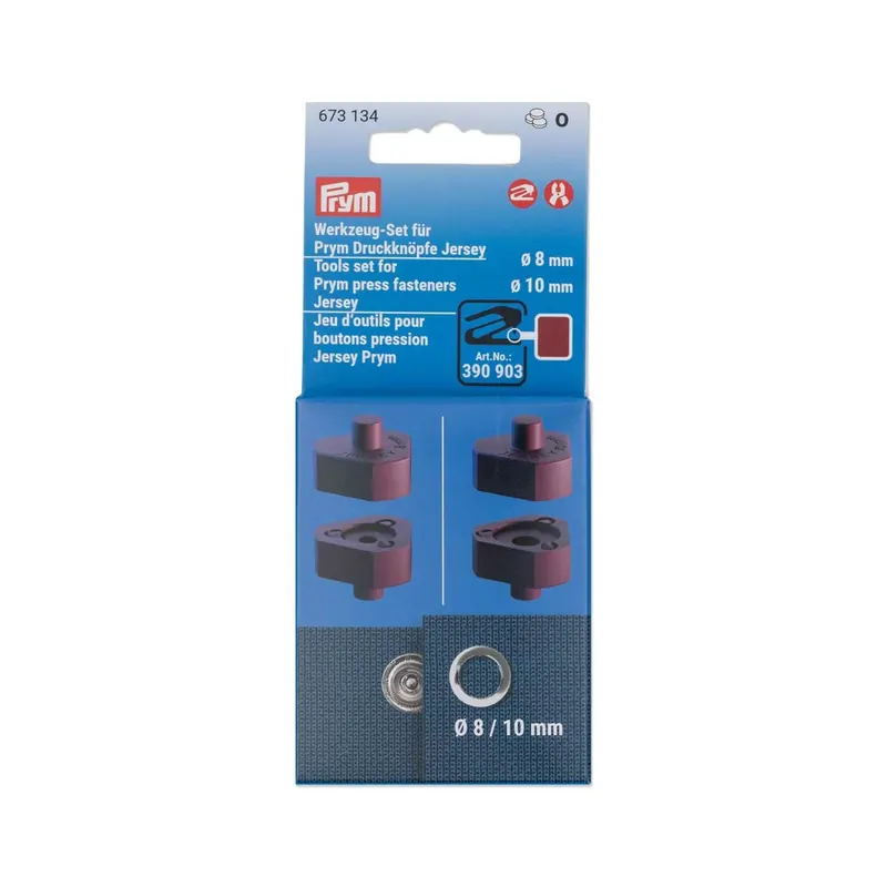 Vario Creative Tool Zusatz-Werkzeug für Druckknöpfe JERSEY, 8 und 10 mm, Prym