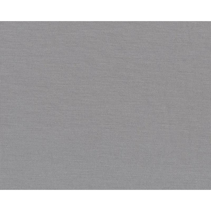 Viskose-Jersey PREMIUM einfarbig, grau, Hilco