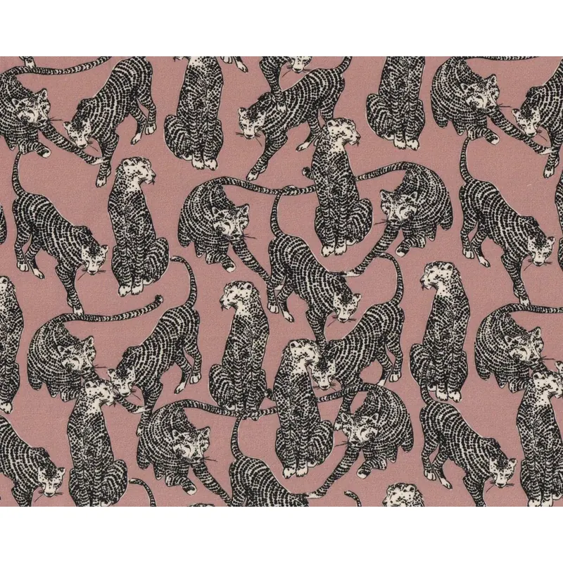 Viskosejersey CLAUTILDA, Leoparden, Hilco